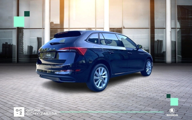 Skoda Scala cena 106000 przebieg: 1, rok produkcji 2023 z Praszka małe 326